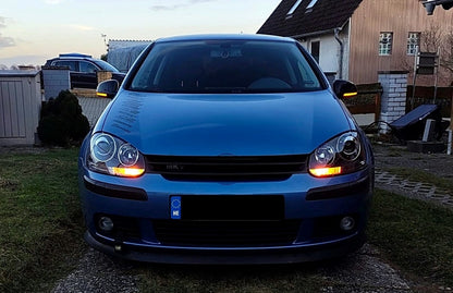 ART.7417  FARI ANTERIORI VW  GOLF 5 2003-2007 LOOK GTI R32 NERI