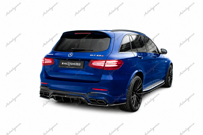 🔥ART.9807 SPLITTER POSTERIORE V.1 ADATTO PER MERCEDES-AMG GLC 63 SUV X253🔥