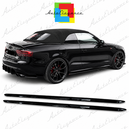 💕ART.0475 Minigonne nero lucido adatto per   A5  LOOK SLINE💕