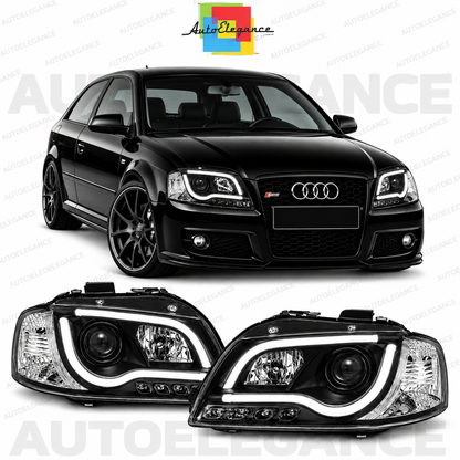 💕ART. 1472 FARI ANTERIORI ADATTO PER AUDI A3 8P 2005-2008💕