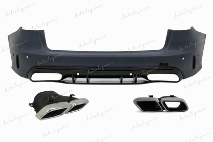 🔥ART.9575 PARAURTI POSTERIORE PER MERCEDES C W205 STATION WAGON 2014-2020🔥