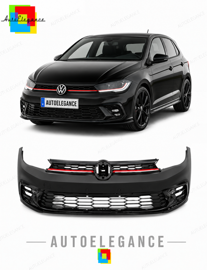 💕PARAURTI ANTERIORE VOLKSWAGEN VW POLO 22- LOOK GTI💕