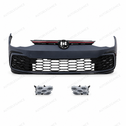 💕PARAURTI ANTERIORE VOLKSWAGEN VW GOLF 8 LOOK GTI💕