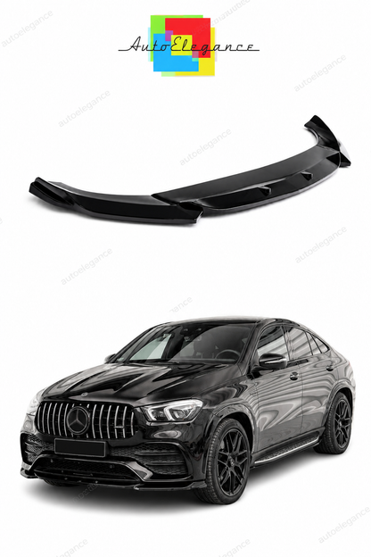 💕Splitter adatto per MERCEDES AMG GLE COUPE C167 NERO  LUCIDO  ABS 💕
