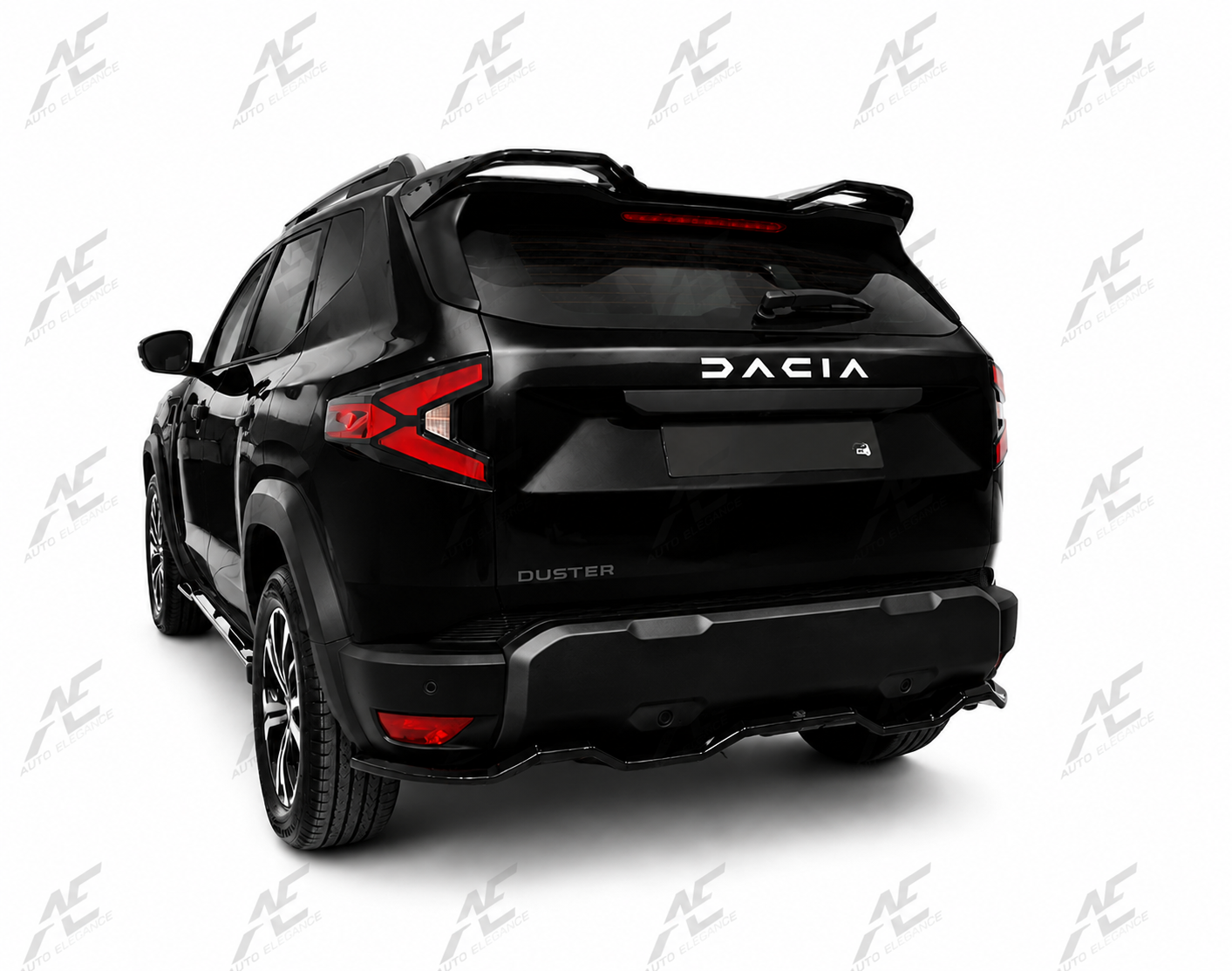 💕ART.9541 Splitter posteriore Dacia Duster Mk3 NERO  LUCIDO 💕