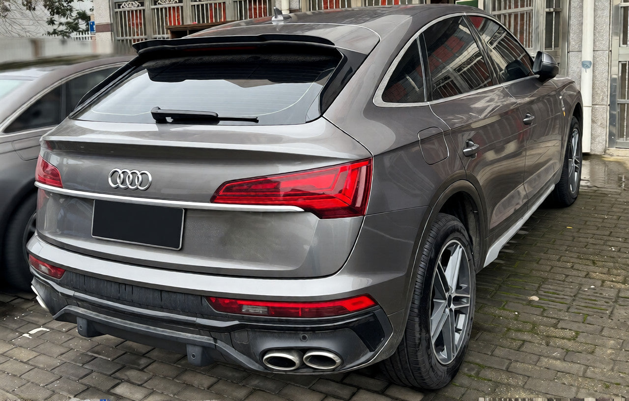 💫ART.7060 Spoiler da Tetto per Audi Q5 (FYT) 2021+ Sportback Nero lucido💫