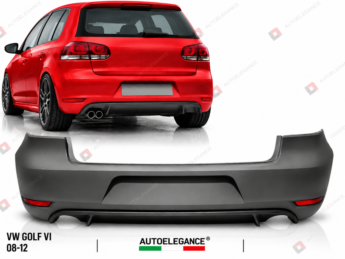 PARAURTI POSTERIORE SPORT TWIN adatto per VW GOLF VI 08-12