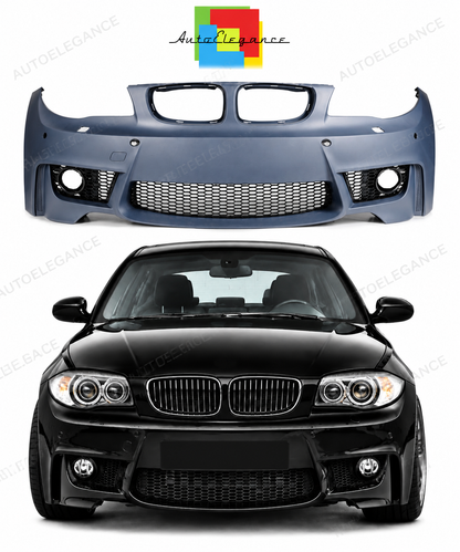 👉Paraurti anteriore 1M per BMW Serie 1 E81, E82, E87, E88 (2004-2012) PDC👈