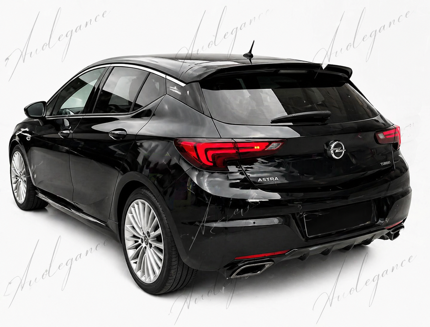 🔥ART.0312 DIFFUSORE ADATTO PER OPEL ASTRA K 2015-2021 LOOK SPORT NERO LUCIDO🔥