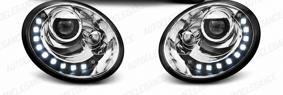 ART.5425 FARI ANTERIORI ADATTO PER VW NEW BEETLE 06-12