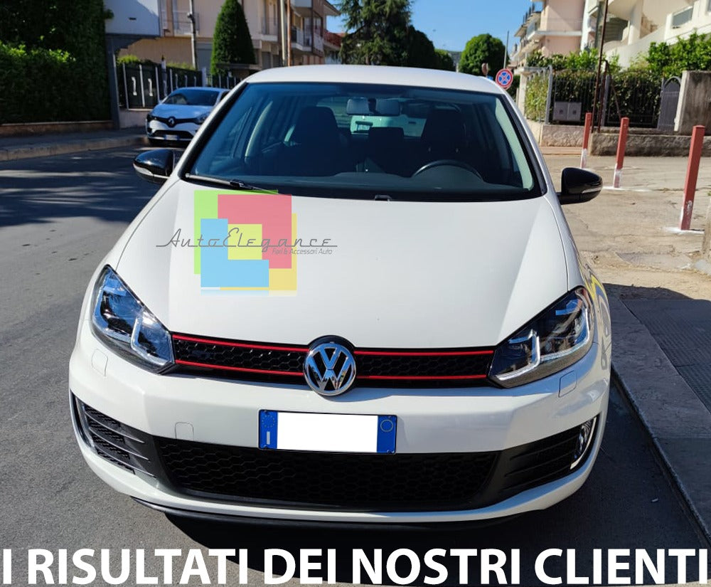 Fari anteriori e posteriori a LED adatti per VW Golf 6 VI (2008-2013) con Faceli