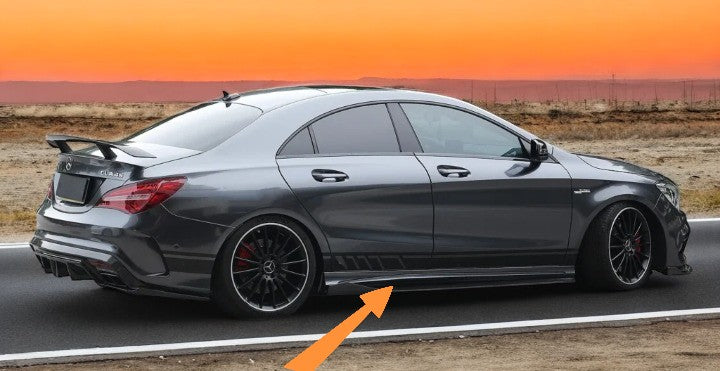 💥Sideskirts compatible with Mercedes CLA W117 & A class W176💥