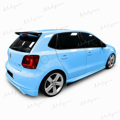 🔥ART.9576 MINIGONNE LATERALI IN PLASTICA GREZZO PER POLO Mk5 / 2009-2017🔥