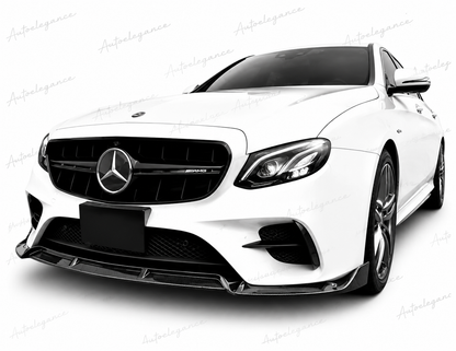 🔥ART.9932 SPLITTER PER MERCEDES E E43 E53 AMG LINE IN FIBRA DI CARBONIO W213🔥