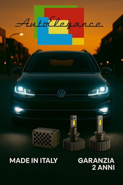 ❤️ KIT LED D3S 6000K BIANCO GHIACCIO ANABBAGLIANTI PER  VE GOLF SPORTSVAN❤️