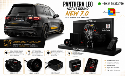 💕ART.2672 PANTHERA Soundsystem Booster 7.0-Mercedes-AMG GLB 35 AMG-LineX247💕