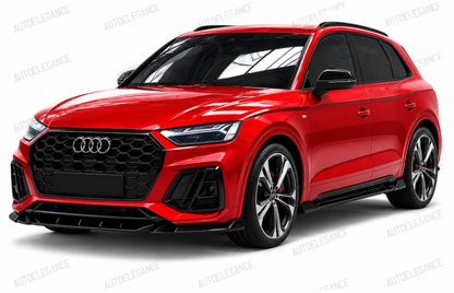 2340⭐Splitter anteriore adatto per Audi SQ5 / Q5 S-Line Mk2 Facelift 20–24⭐