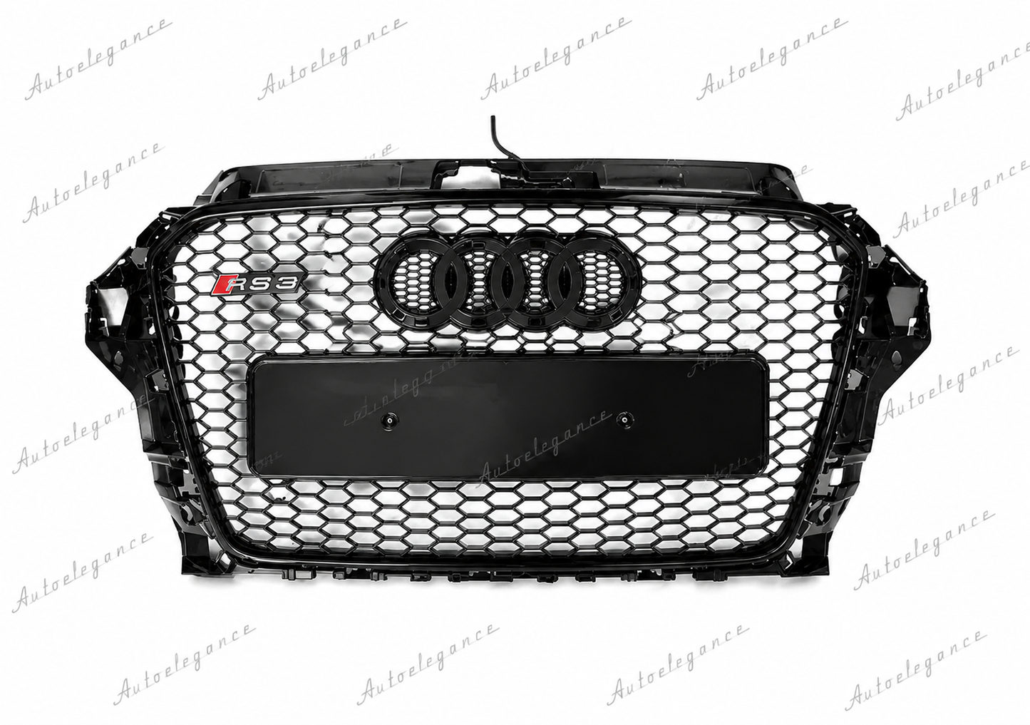 🔥ART.0581 GRIGLIA ADATTO PER AUDI A3 8V 2012-2016 LOOK RS3 NERO🔥