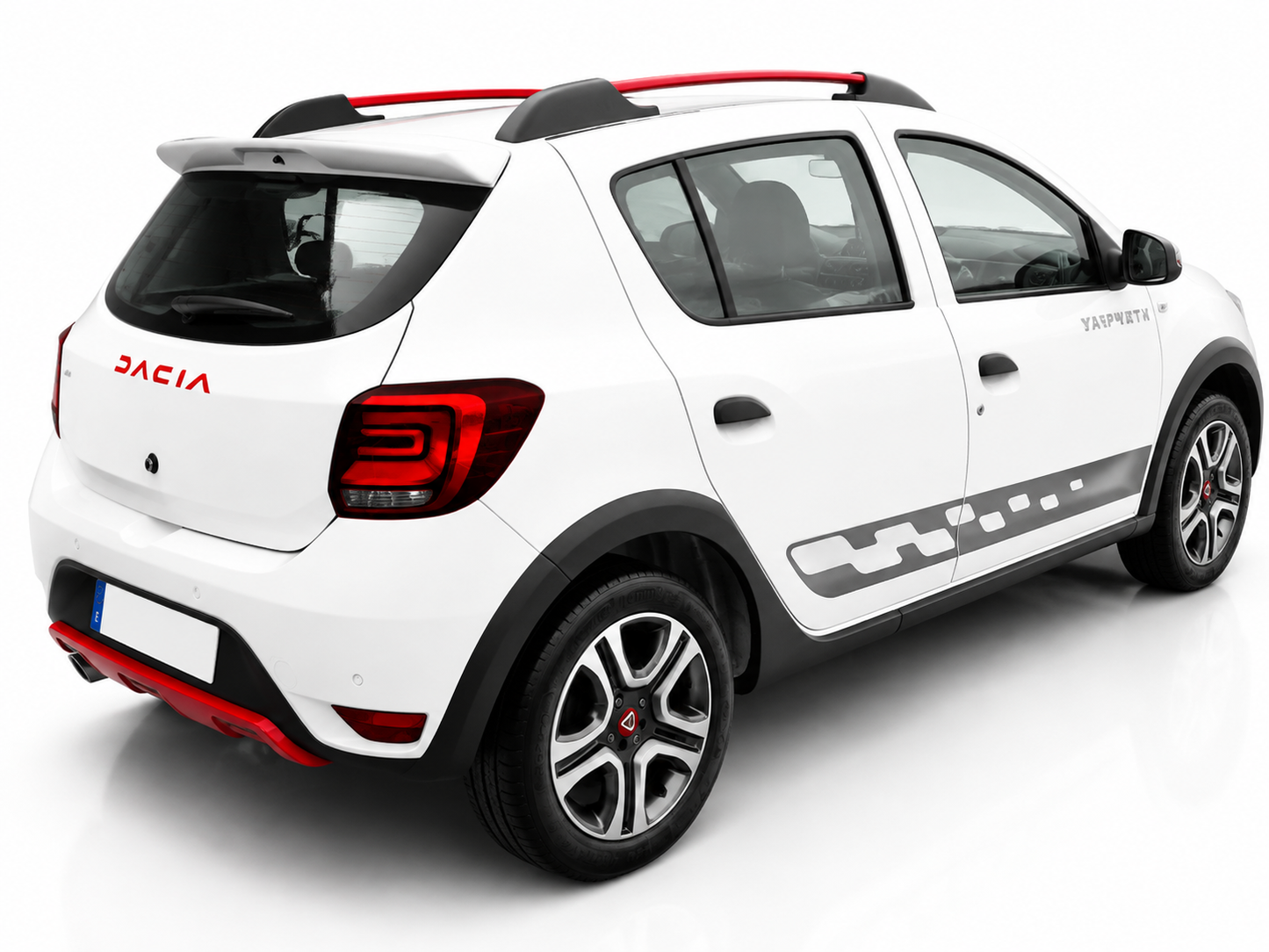 👉Spoiler tetto posteriore per Dacia Sandero MK2 12-20 in PU non verniciato👈