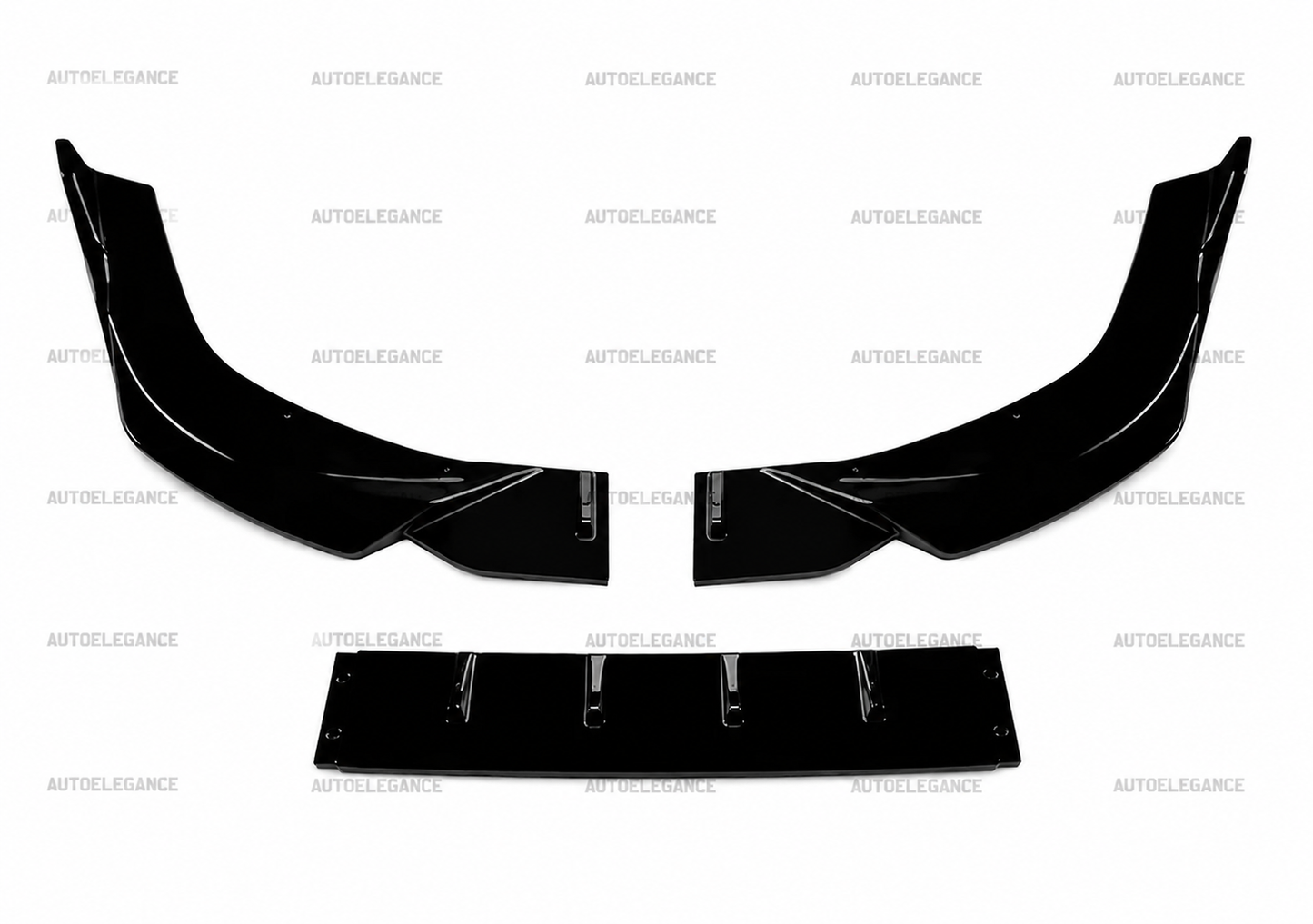 💫Splitter Anteriore Nero Lucido per Mini Cooper JCW F65 F66 F67 2024-2025💫