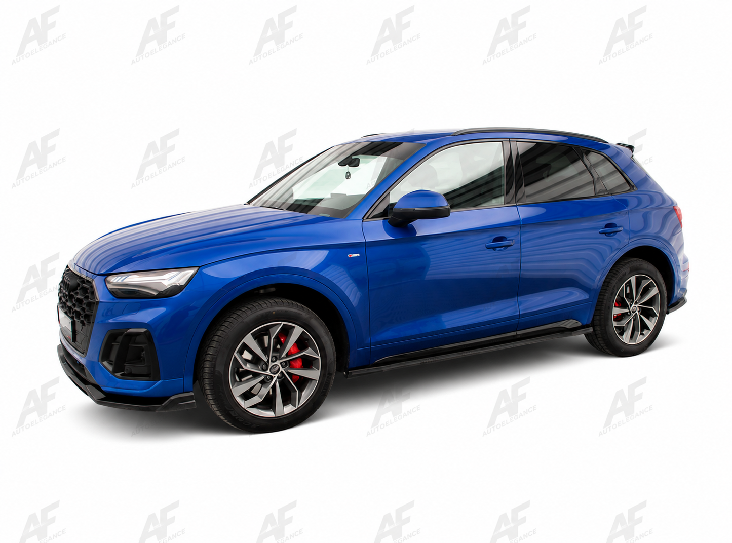 💕SOTTO MINIGONNE AUDI Q5 S-LINE SQ5 MK2  NERO  LUCIDO 💕