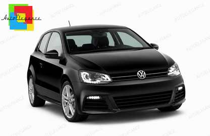 💕PARAURTI ANTERIORE VOLKSWAGEN VW POLO 6R 10-16 LOOK R20💕