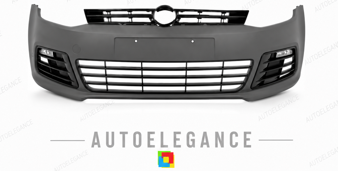 💕PARAURTI ANTERIORE VOLKSWAGEN VW POLO 6R 10-16 LOOK R20💕