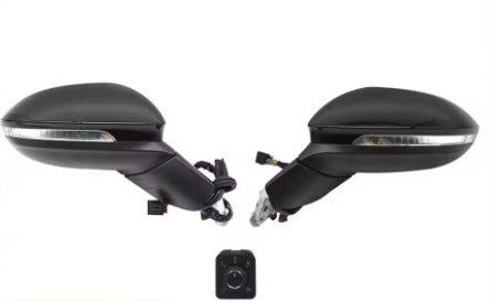 Per VW Golf 8 MK8 specchietto retrovisore ripiegabile elettricamente con luce di cambio corsia