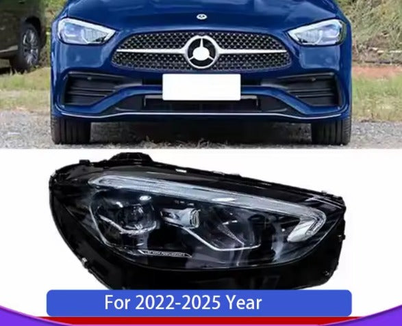 Coppia di fari anteriori per Benz Classe C W206 C260 C300 2022 2023 2024