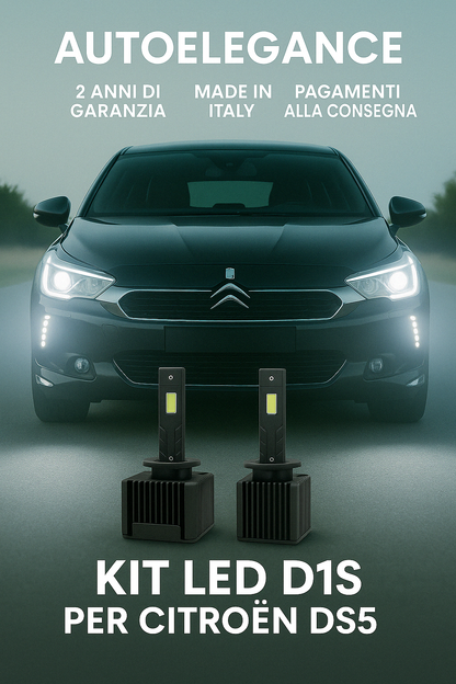 ⭐KIT XENON D1S 6000K ANABBAGLIANTI PER CITROËN DS5 – LUCE BIANCA POTENTE⭐