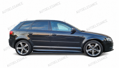💫MINIGONNE LATERALI + FLAPS SOTTO MINIGONNE - AUDI A3 8P SPORTBACK 2004-2012💫