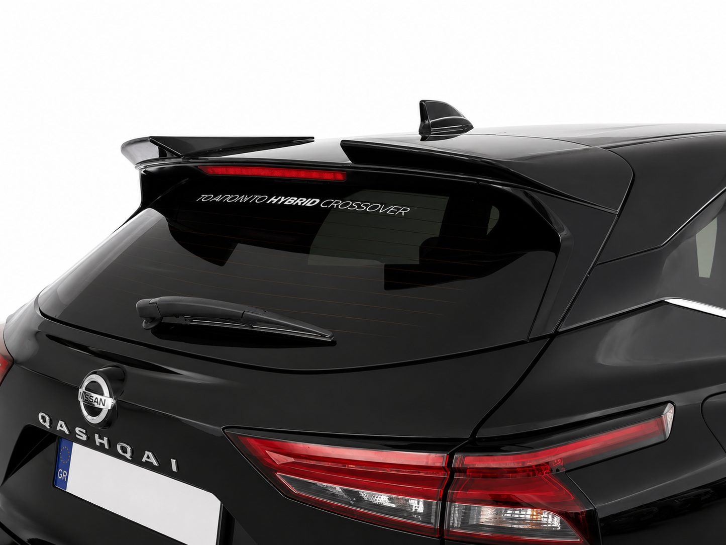 👉Spoiler Tetto Posteriore Nissan Qashqai MK3 J12 21- PU Non Verniciato👈