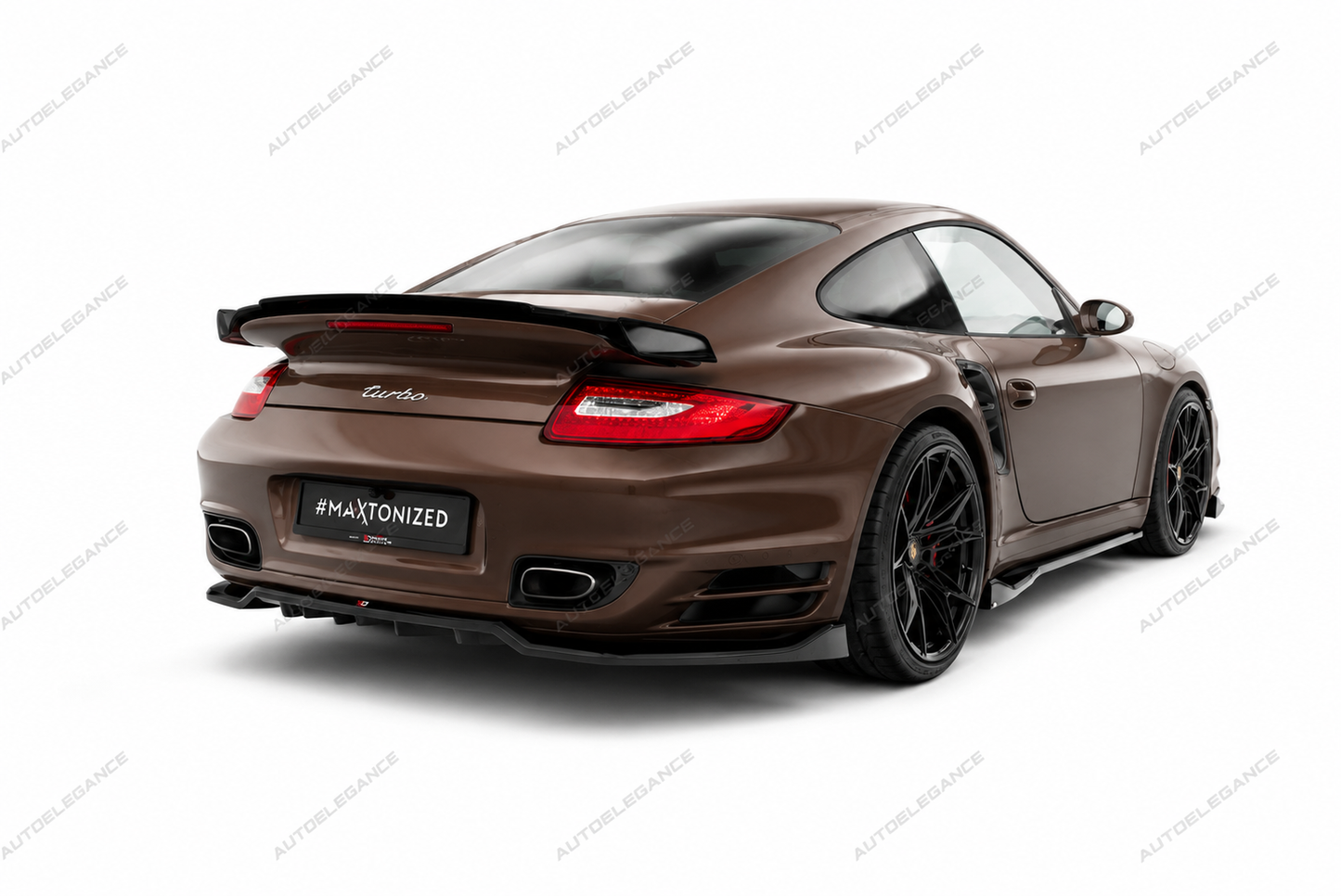 🔥ART.9864 SPLITTER POSTERIORE (CON BARRE VERTIVALI) PORSCHE 911 TURBO 997🔥