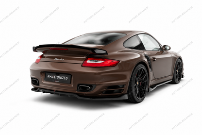 🔥ART.9864 SPLITTER POSTERIORE (CON BARRE VERTIVALI) PORSCHE 911 TURBO 997🔥