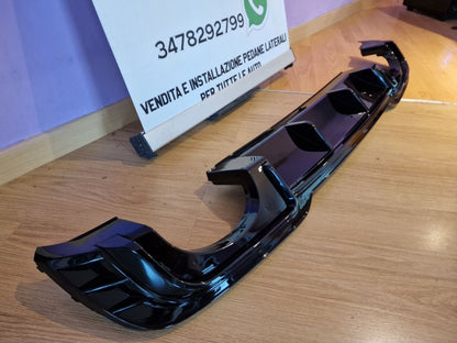 💥1033158 PARAURTI ANTERIORE ADATTO PER AUDI A3 2016-2020 NERO💥