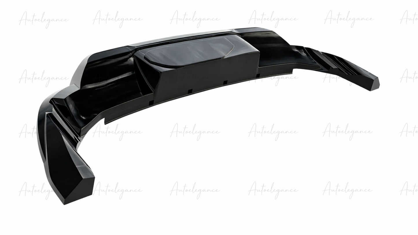 🔥ART.9635 SPLITTER POSTERIORE (CON BARRE VERTICALI) PORSCHE MACAN EV Mk1🔥