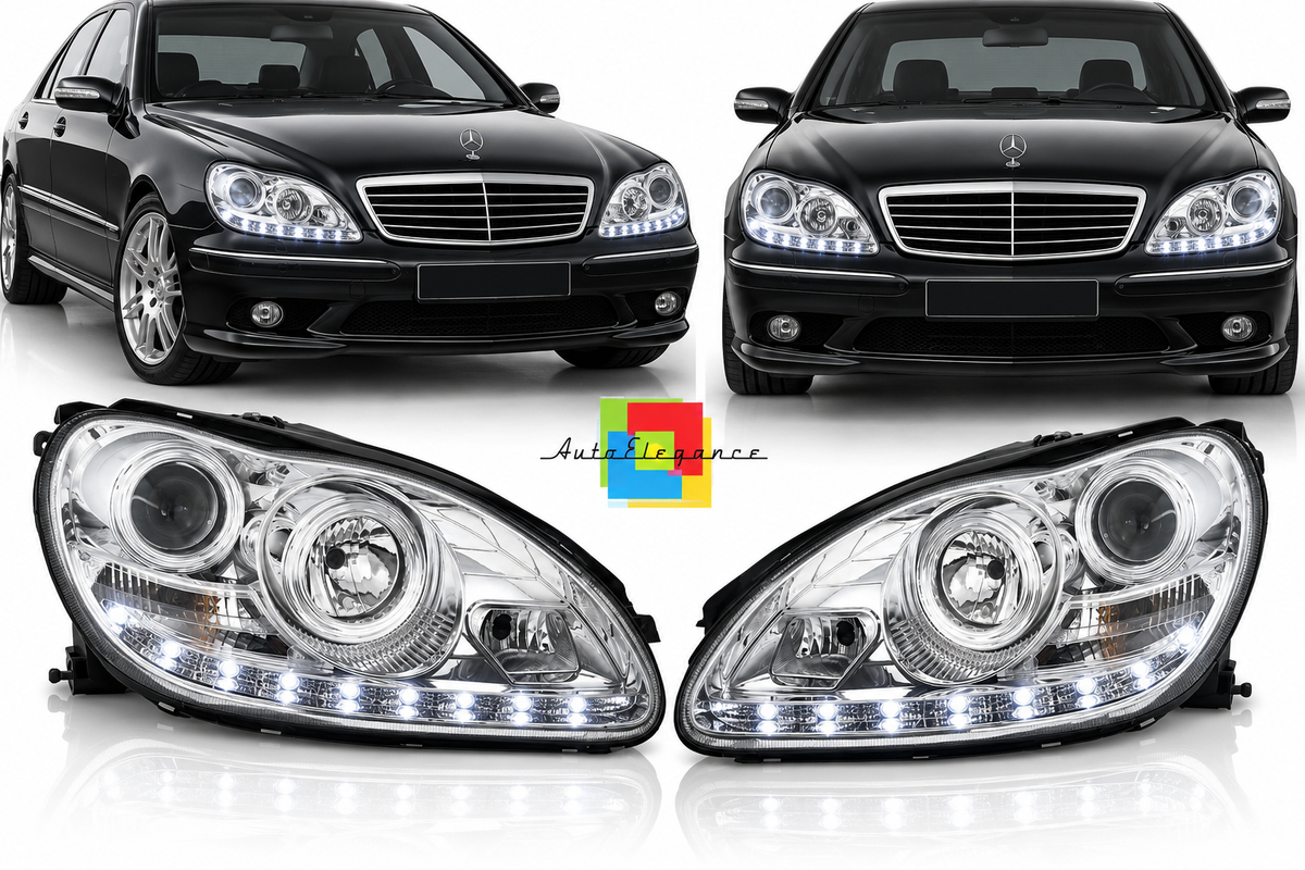 FARI ALLO XENO ADATTO PER MERCEDES W220 10.02-05.05
