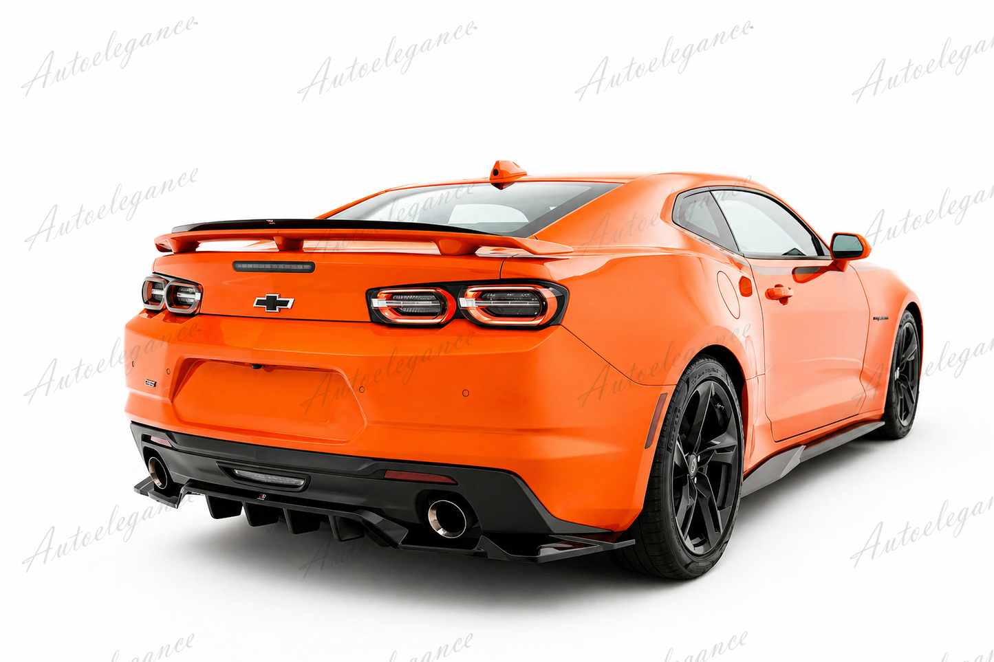 🔥ART.9735 SPLITTER POSTERIORE PER CHEVROLET CAMARO SS Mk6 FACELIFT🔥