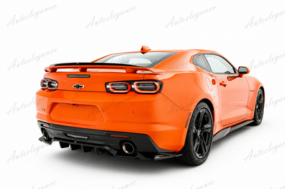 🔥ART.9735 SPLITTER POSTERIORE PER CHEVROLET CAMARO SS Mk6 FACELIFT🔥