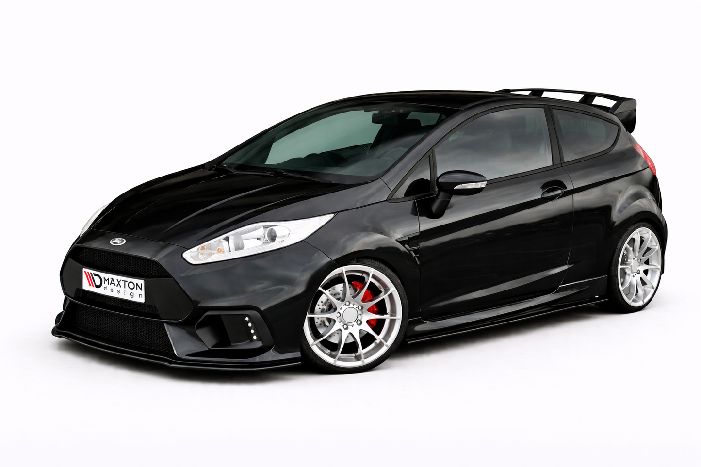 💫ART.9318 Splitter Anteriore (paraurti stile Focus RS) Ford Fiesta Mk7 FL💫