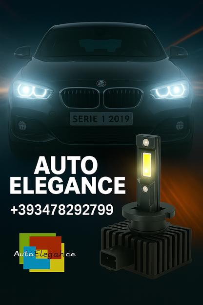 💕COPPIA LAMPADE D1S LED DA XENON A LED PER  BMW SERIE 1💕