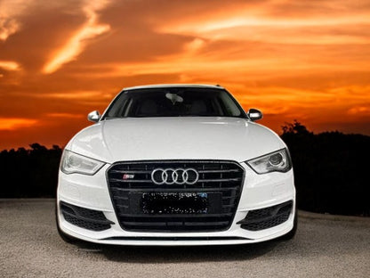 ⭐GRIGLIA ANTERIORE ADATTO PER AUDI A3 S3 8V 2012-2015 BLACK ⭐