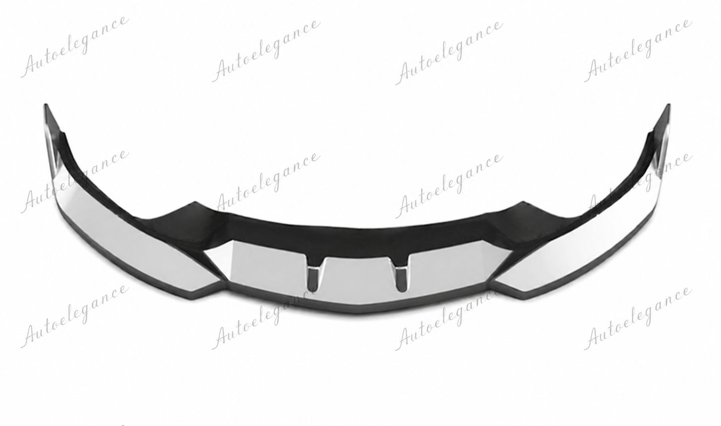 🔥ART.9945 SPLITTER ANTERIORE BMW i20 2021+ M PACK V1 STYLE NERO LUCIDO🔥