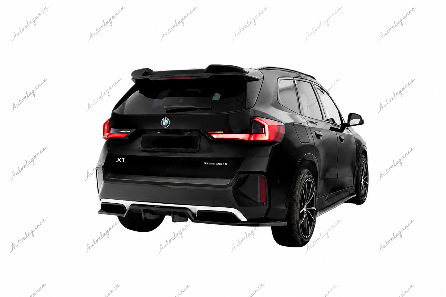 🔥ART.9811 SPLITTER POSTERIORE (CON BARRE VERTICALI) PER BMW X1 M-PACK U11🔥