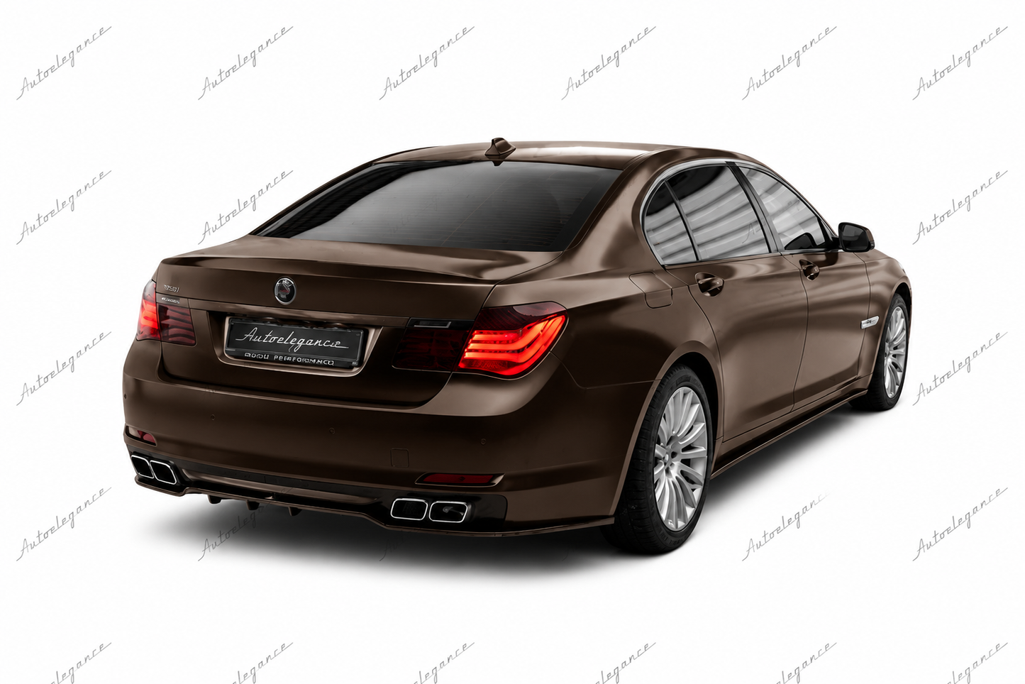🔥ART.9830 SPLITTER POSTERIORE (CON BARRE VERTICALI) ADATTO PER  BMW 7 F01🔥