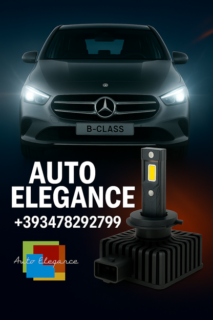 💕COPPIA LAMPADE D1S LED DA XENON A LED PER MERCEDES CLASSE B W246💕