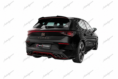 🔥ART.9805 SPLITTER POSTERIORE (CON BARRE VERTIVALI) CUPRA LEON HATCHBACK Mk1🔥