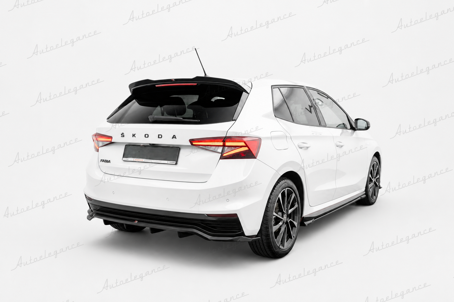 🔥ART.9750 SPLITTER POSTERIORE ADATTO PER SKODA FABIA MONTE CARLO Mk4🔥