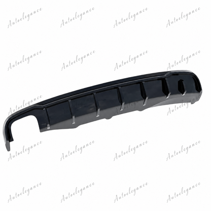 🔥ART.9944 DIFFUSORE PER AUDI A4 B8 FL 07-14 STANDARD NERO LUCIDO🔥