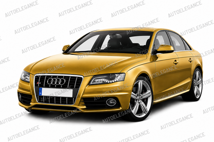 ART.0632 GRIGLIA ANTERIORE AUDI A4 B8 08-12 AVANT BERLINA CALANDRA S4 NERA BORDO CROMATO